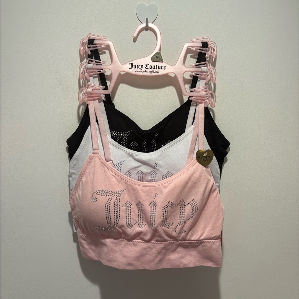 Juicy Couture Bralette Set - Size Medium
